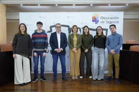 Cinco jóvenes disfrutarán en la Diputación de su primera experiencia profesional gracias al programa ELPEX