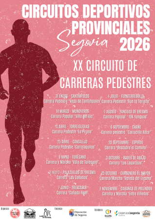 CARTEL carreras pedestres 2026