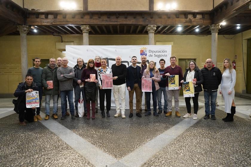 Treinta y ocho fechas de competición se integran en el calendario de una nueva edición de los Circuitos Provinciales de la Diputación de Segovia