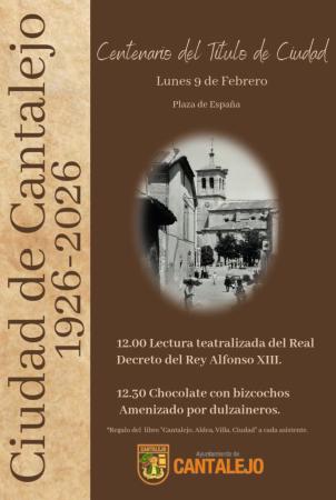 Imagen Centenario del Título de Ciudad de Cantalejo