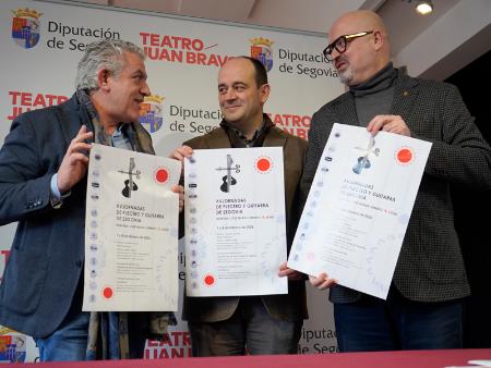 El Teatro Juan Bravo vuelve a acoger las Jornadas de Plectro y Guitarra de Segovia, que se estrenan como Memorial José Manuel Herrero ‘Michel’