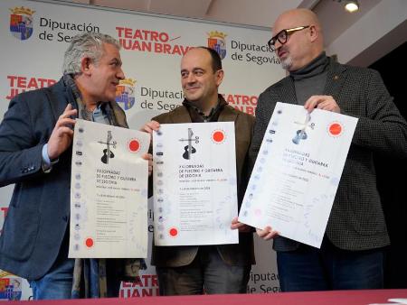Imagen El Teatro Juan Bravo vuelve a acoger las Jornadas de Plectro y Guitarra de Segovia, que se estrenan como Memorial José Manuel Herrero...