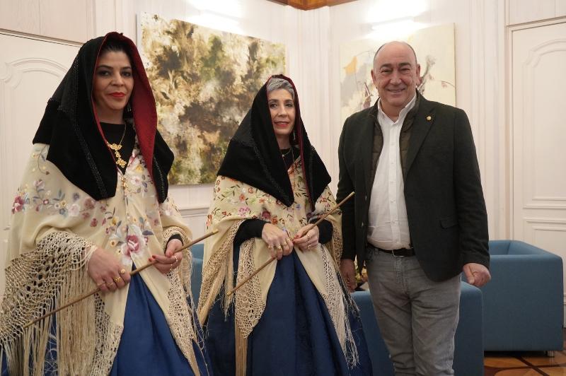 Las alcaldesas de Zamarramala invitan a toda la provincia a disfrutar de la fiesta de Santa Águeda