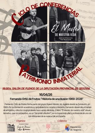 Ciclo de Conferencias de Patrimonio Inmaterial