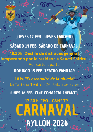 Imagen CARNAVAL AYLLÓN 2026.