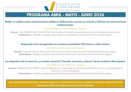 PROGRAMA ABRIL-MAYO-JUNIO 2026