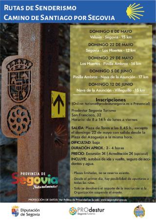 Rutas de Senderismo: Camino De Santiago por Segovia. 5º etapa