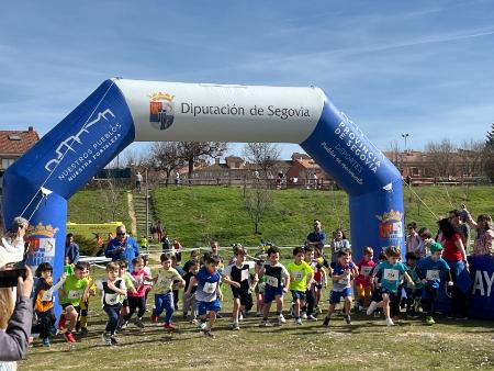 Alrededor de mil escolares participan en las recientes actividades del programa de Deporte Escolar de la Diputación de Segovia