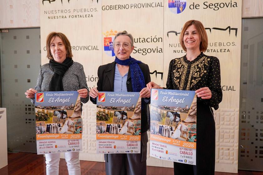 La Diputación de Segovia apoya un año más la celebración de la Feria de El Ángel