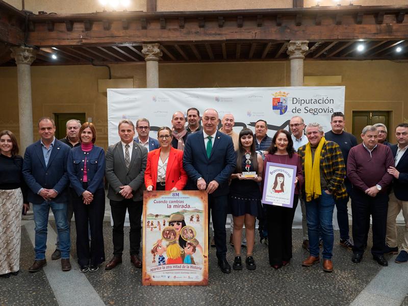 La Diputación de Segovia celebra el Día Internacional de la Mujer nombrando Supersegoviana a la arqueóloga Lidia G. Merenciano
