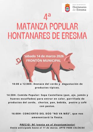Imagen 4ª MATANZA POPULAR HONTANARES DE ERESMA
