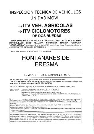 Imagen INSPECCIÓN TÉCNICA DE VEHICULOS - UNIDAD MÓVIL