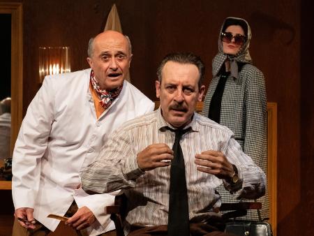 ‘El barbero de Picasso’ convierte a Pepe Viyuela en el pintor malagueño sobre las tablas del Teatro Juan Bravo