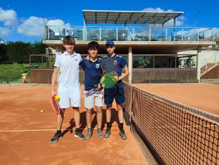La competición de tenis ya conoce a sus vencedores, dentro del programa de Deporte Escolar de la Diputación de Segovia