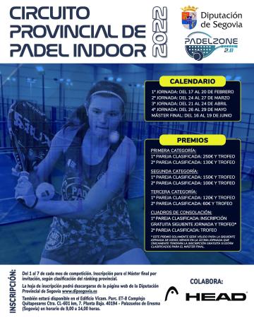 Circuito provincial de padel indoor: 2º Jornada