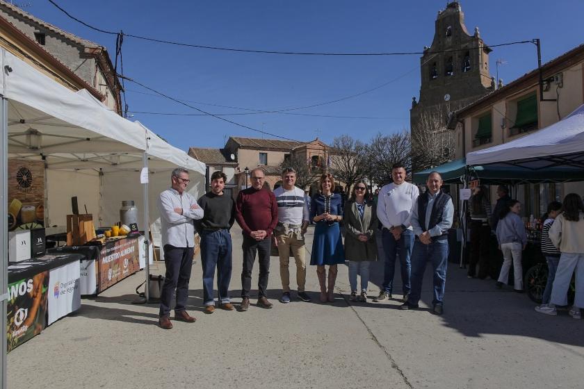 Sangarcía evoca su tradición con la tercera Feria de los Arrieros, que sirve como inauguración de la Caravana de Alimentos de Segovia 2026