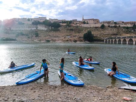La Diputación pone en marcha la campaña de iniciación al piragüismo y al paddle surf en los embalses del Pontón Alto de La Granja y Linares de...