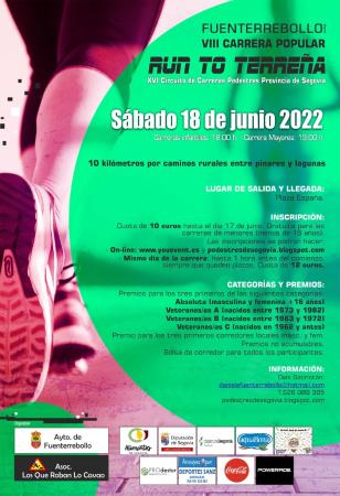 VIII Carrera Popular ‘Run to Terreña’ en Fuentepelayo