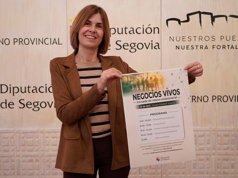 La Diputación de Segovia impulsa ‘Negocios Vivos’, una jornada pionera para garantizar el futuro del tejido empresarial rural