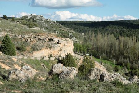 Vista del barranco de Valdebejón en Villaverde de Montejo 8902981