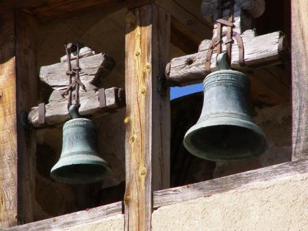 Detalle del campanerio de la iglesia de San Julián mártir