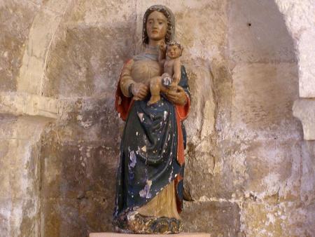 Virgen con el Niño en la Iglesia de San Julián mártir