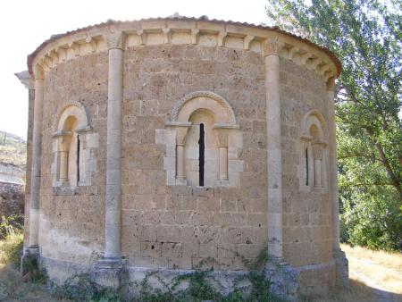 Exterior del ábside de la ermita de San Vicente