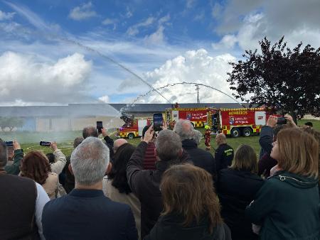Los alcaldes de la provincia se interesan por el funcionamiento del Servicio de Prevención y Extinción de Incendios y Salvamento de la...