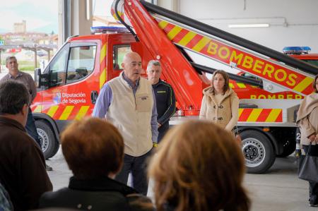 Los alcaldes de la provincia se interesan por el funcionamiento del Servicio de Prevención y Extinción de Incendios y Salvamento de la...