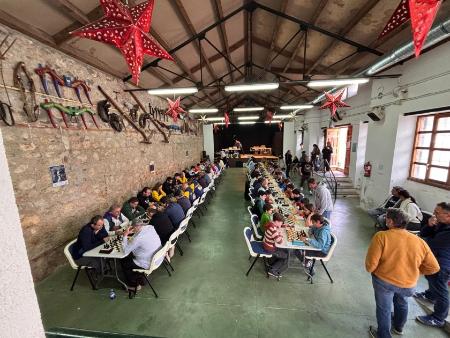 El Trofeo Provincial de Ajedrez 2026 arranca en Aguilafuente, con un torneo que reúne a 64 jugadores