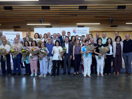 Imagen La Diputación celebra Santa Rita condecorando al personal que ha...