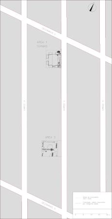 Imagen Plano del barrio central de la ciudad (Martínez caballero 2014).