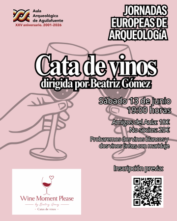 Imagen Cata de vinos Sábado 19 Junio 2026