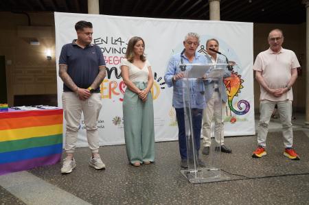 La Diputación adelanta la conmemoración del Día Internacional del Orgullo LGTBI+ sacando pecho por la diversidad en sus pueblos