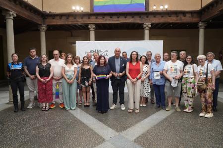 La Diputación adelanta la conmemoración del Día Internacional del Orgullo LGTBI+ sacando pecho por la diversidad en sus pueblos