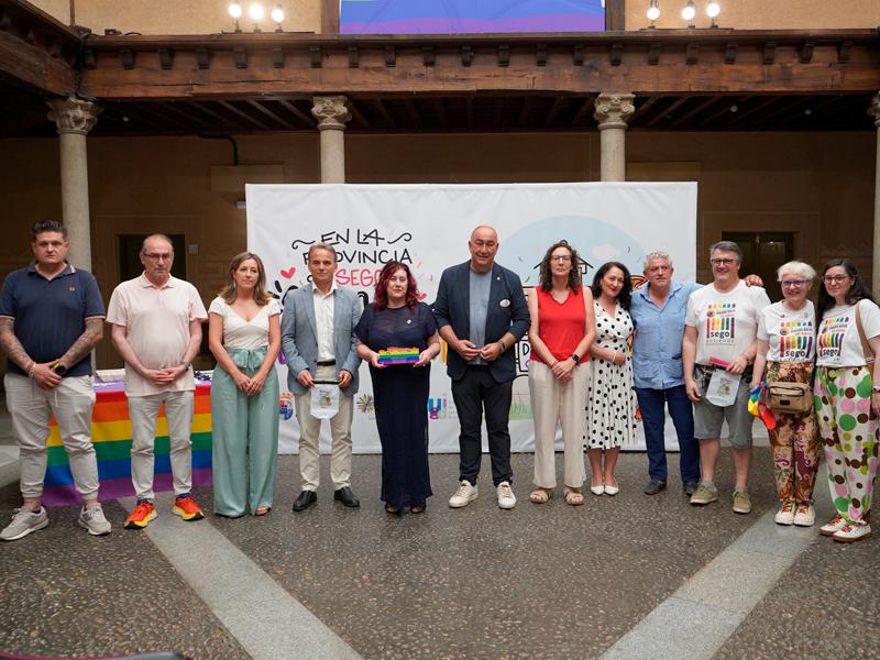 La Diputación adelanta la conmemoración del Día Internacional del Orgullo LGTBI+ sacando pecho por la diversidad en sus pueblos