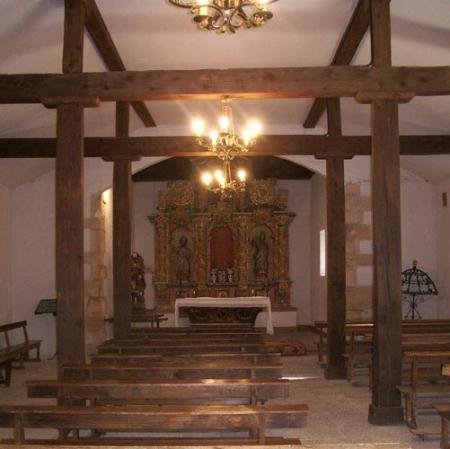 Interior de la ermita de San Roque