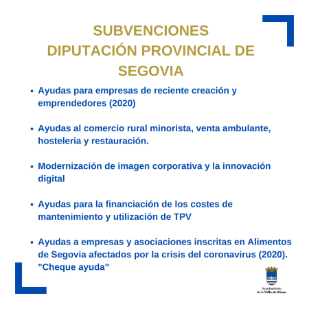 Imagen Subvenciones Diputación Provincial