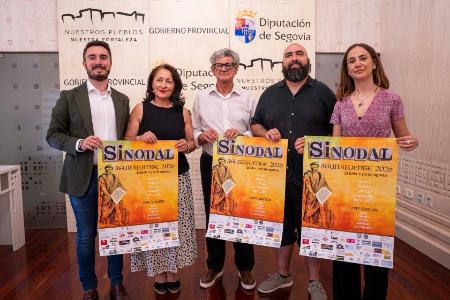 Aguilafuente recrea el Sinodal un año más y rememora la impresión del primer libro en España, con el apoyo de la Diputación de Segovia