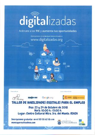 Imagen TALLER DE HABILIDADES DIGITALES PARA EL EMPLEO