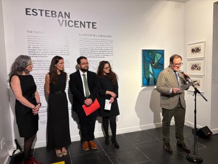 Imagen Nueva York recibe la obra de Esteban Vicente en el Instituto Cervantes...