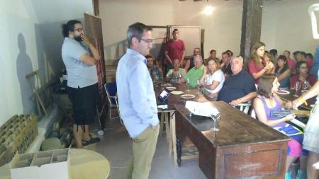 Las fiestas de Losana de Pirón fueron el marco de una cata de cerveza