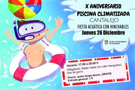 Imagen X Aniversario de la Piscina Climatizada