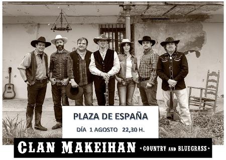 Imagen Espectáculo de Folk americano con Clan Makeihan
