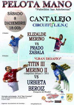 Imagen Pelota Mano en Cantalejo