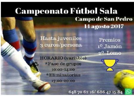 Imagen CAMPEONATO DE FÚTBOL SALA