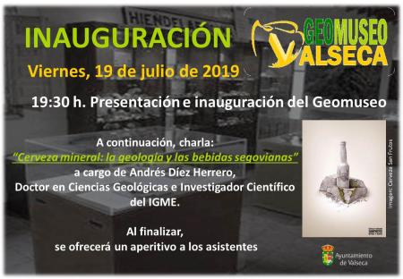 Imagen INAUGURACIÓN GEOMUSEO VALSECA