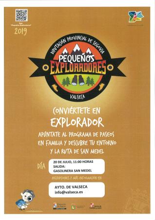 Imagen PEQUEÑOS EXPLORADORES