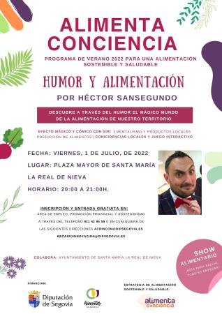 Alimenta conciencia: Humor y alimentación por Héctor Sansegundo
