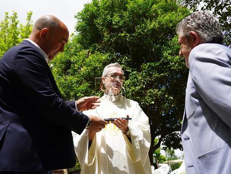 Imagen El presidente de la Diputación acompaña a la Comunidad de Villa y Tierra de Cuéllar en la conmemoración de los cincuenta años de la Coronación de la Virgen de El Henar